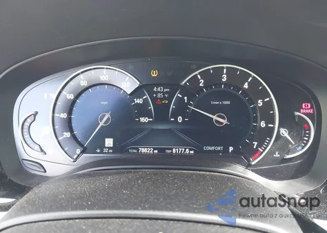 2017 BMW 540I xDrive из США, поврежденный, VIN WBAJE7C32HG887783